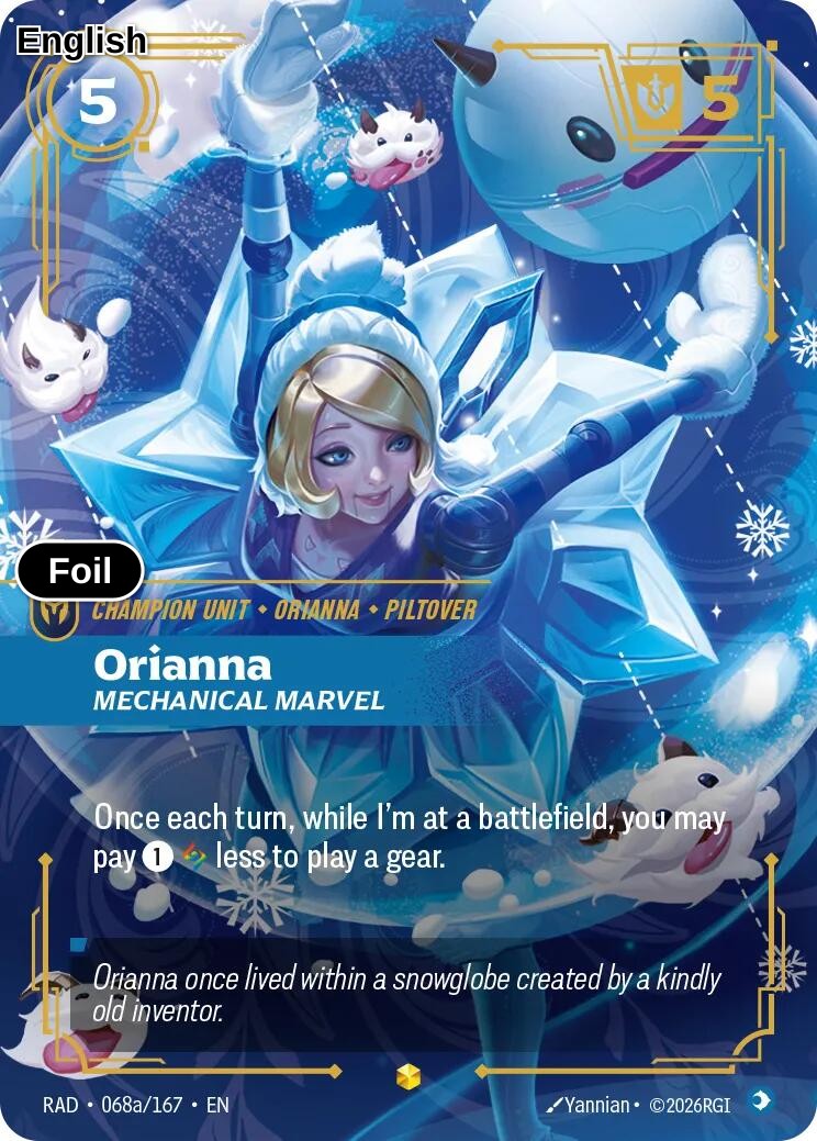 Orianna, Mechanical Marvel (Alternate Art)