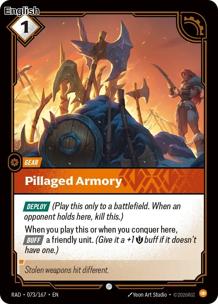 Pillaged Armory