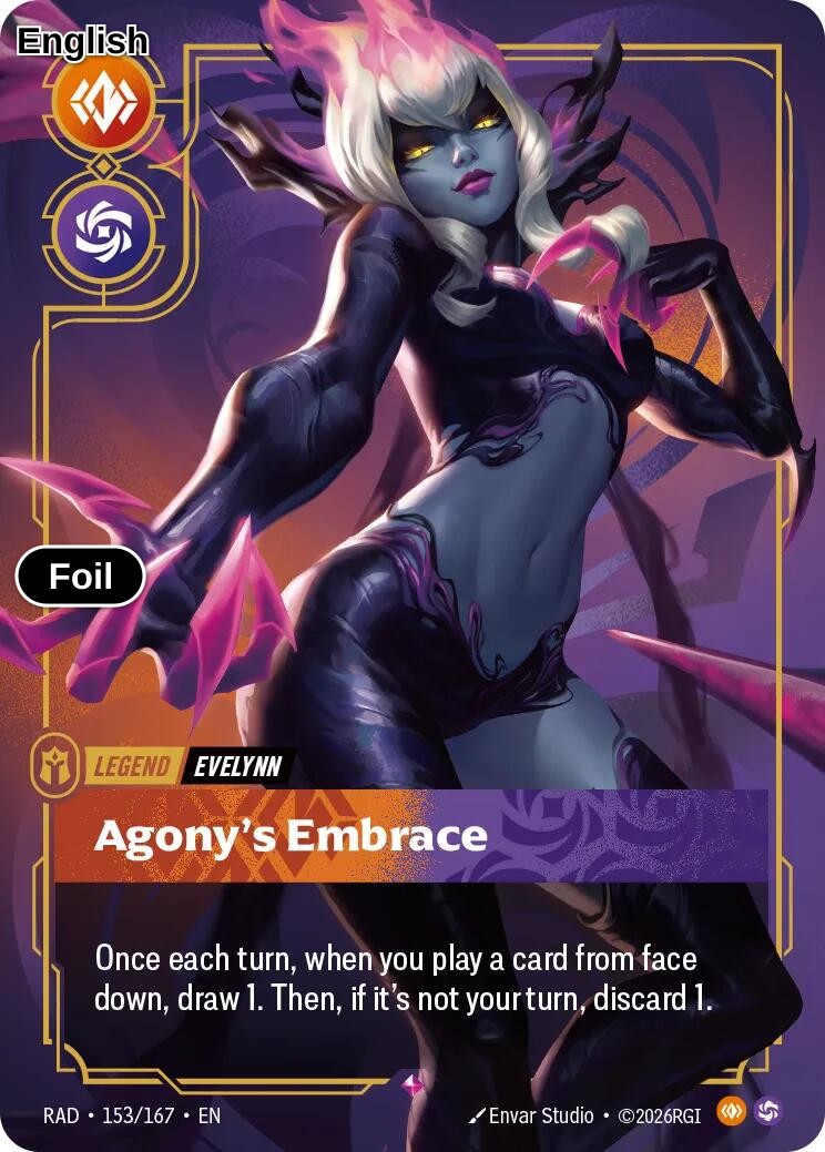 Evelynn, Agony's Embrace
