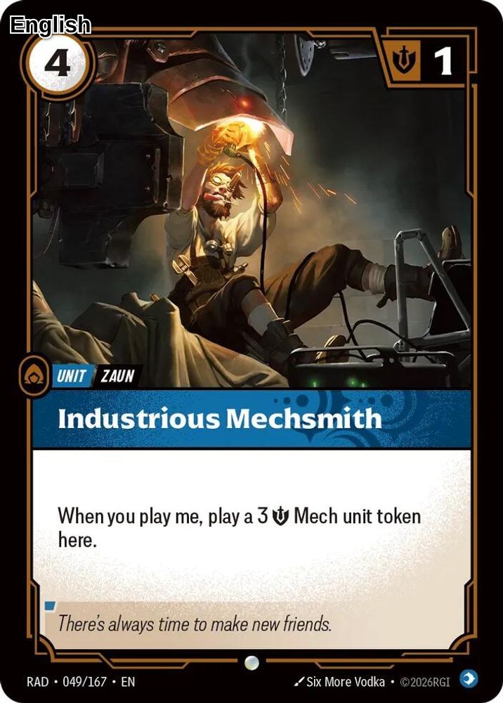 Industrious Mechsmith