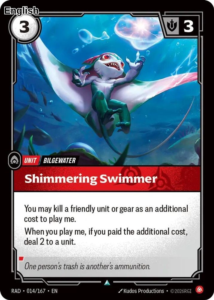 Shimmering Swimmer