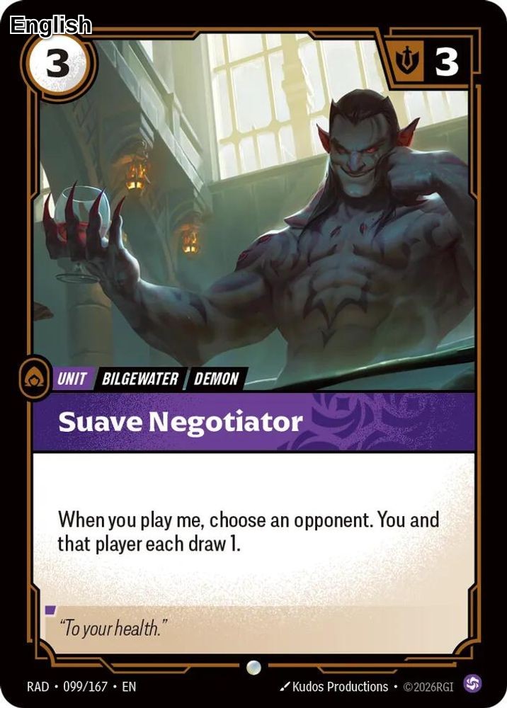 Suave Negotiator