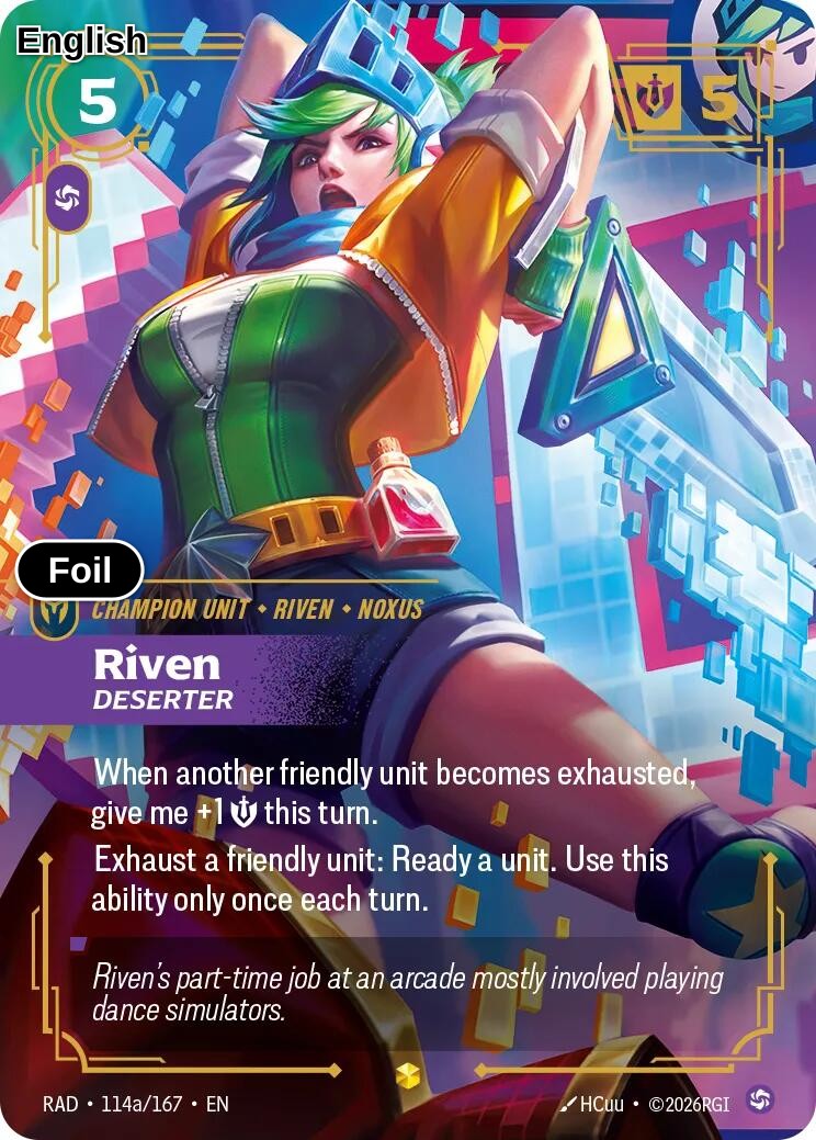 Riven, Deserter (Alternate Art)