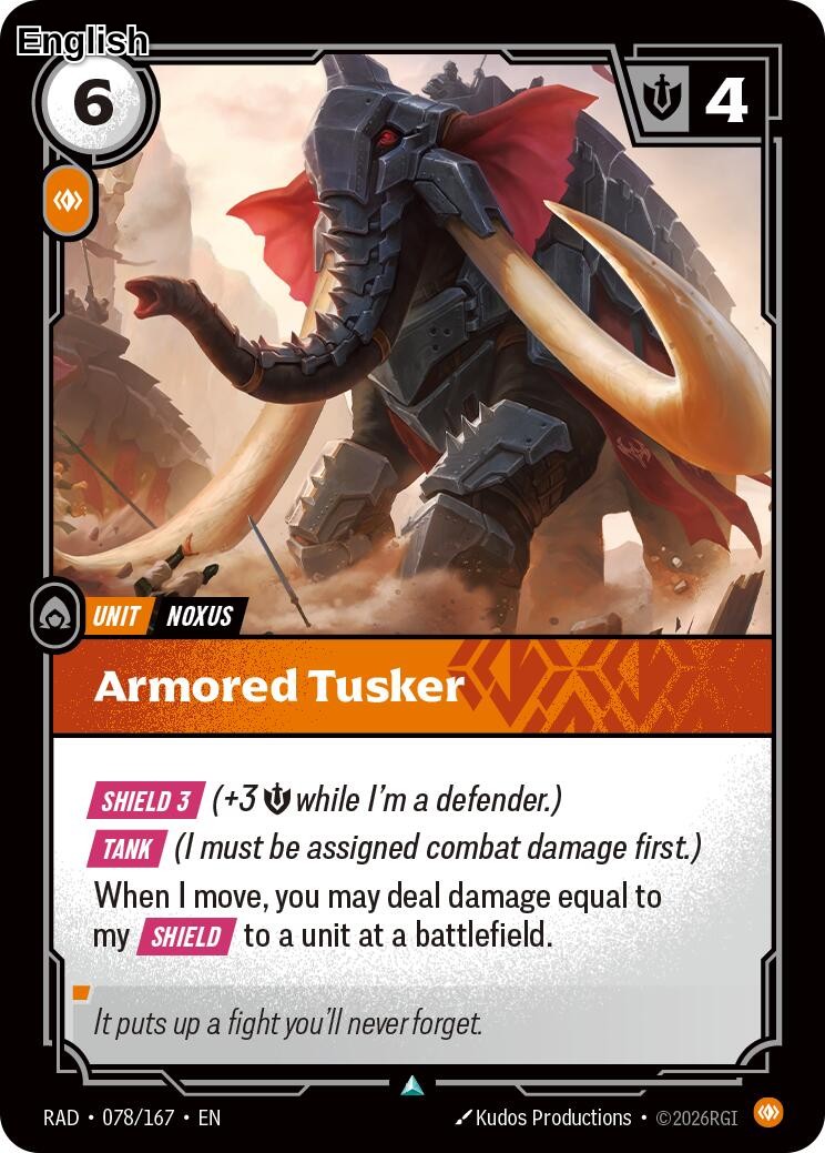 Armored Tusker