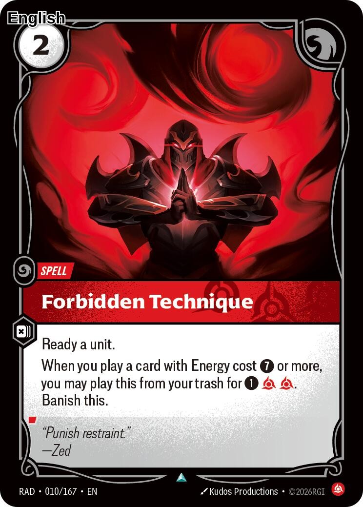 Forbidden Technique