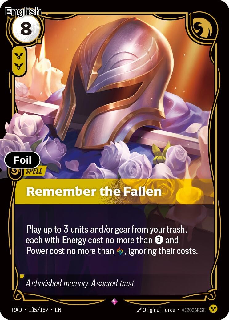 Remember the Fallen