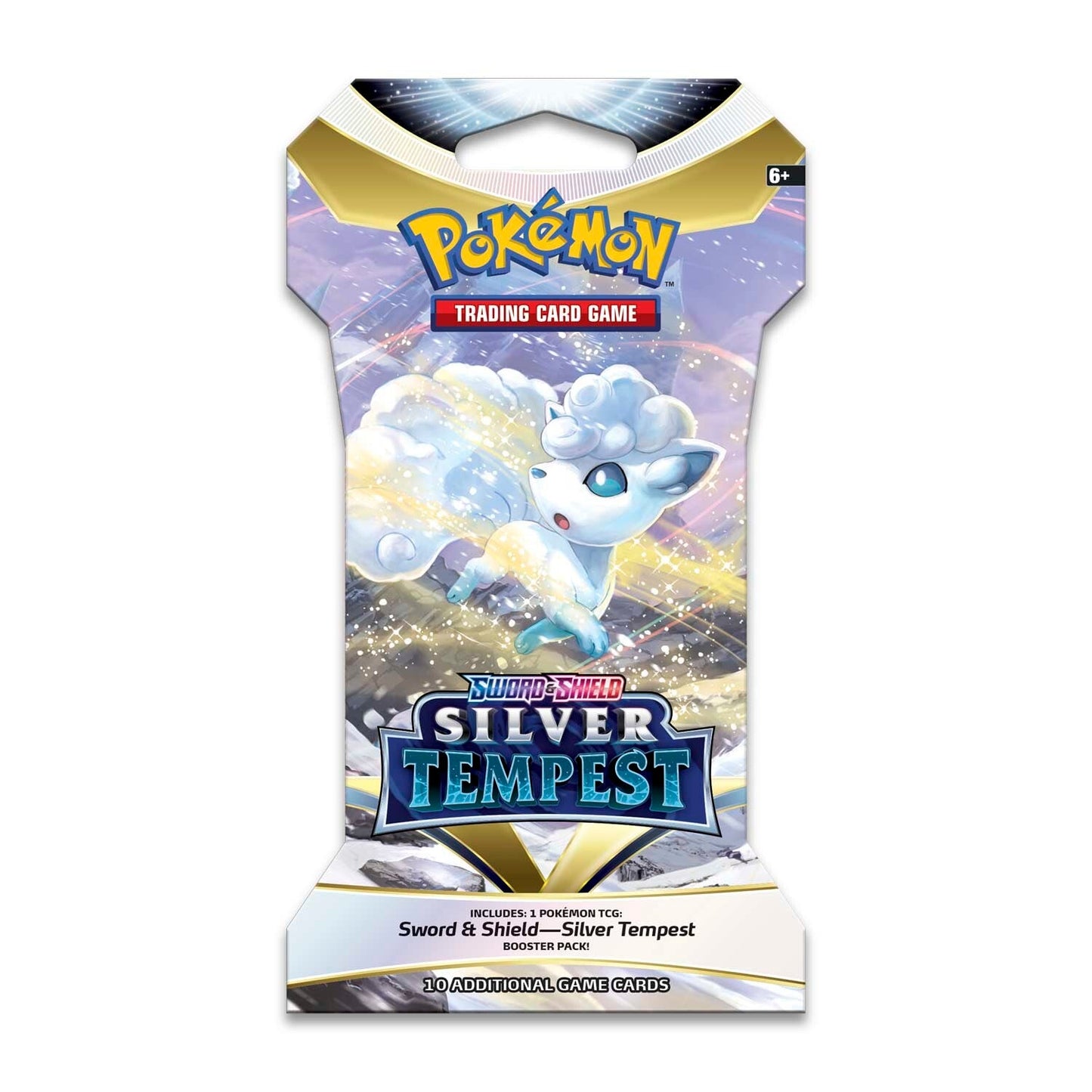 Pokémon TCG  Sword & Shield: Silver Tempest - Sleeved Booster Pack