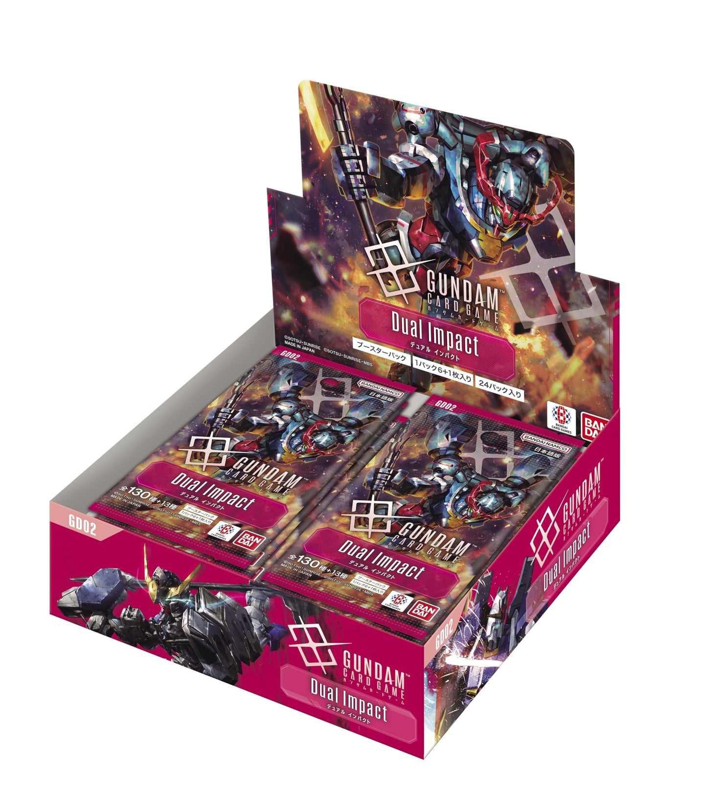[JP] Gundam Card Game Dual Impact Rising [GD02] Booster Box