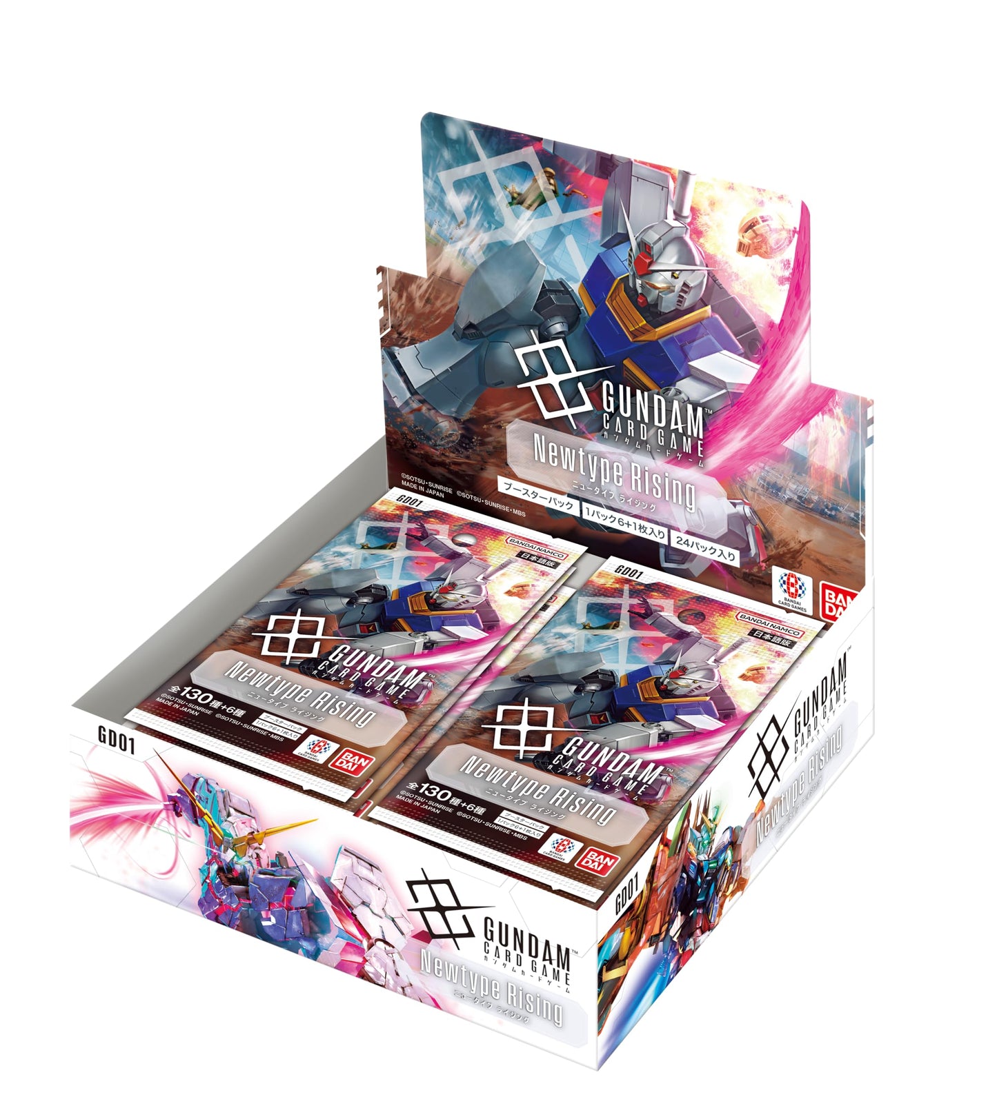[JP] Gundam Card Game Newtype Rising [GD01] Booster Box