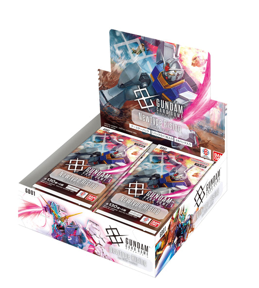 [JP] Gundam Card Game Newtype Rising [GD01] Booster Box