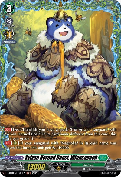 Sylvan Horned Beast, Winnsapooh (D-BT09/FR33EN) [Dragontree Invasion]