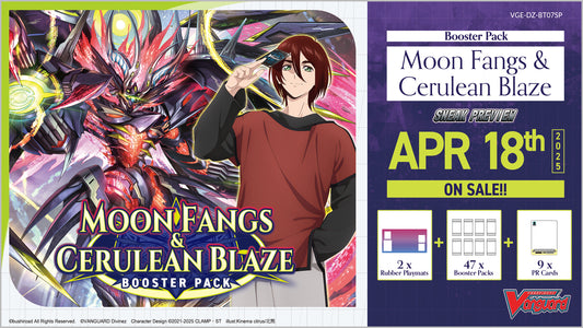 [EN] Vanguard DZ-BT07 Moon Fangs & Cerulean Blaze Box