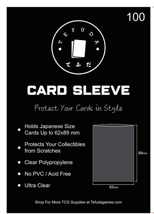 Tefuda Premium Penny Sleeves (100 Pack)