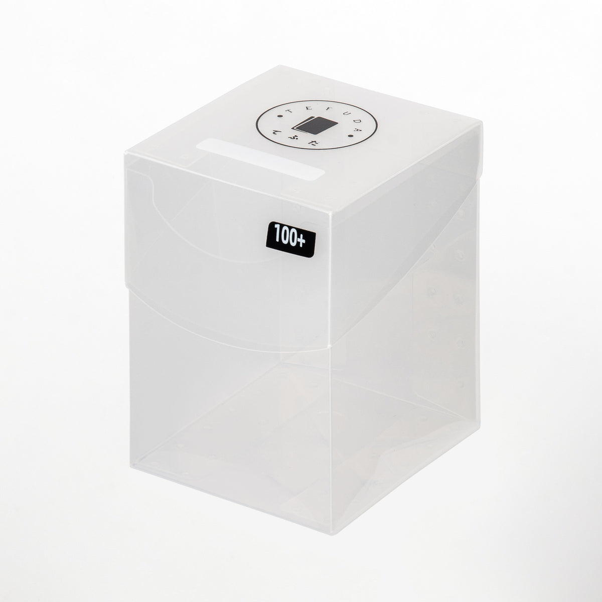 Tefuda 100-Card Deck Box – Clear