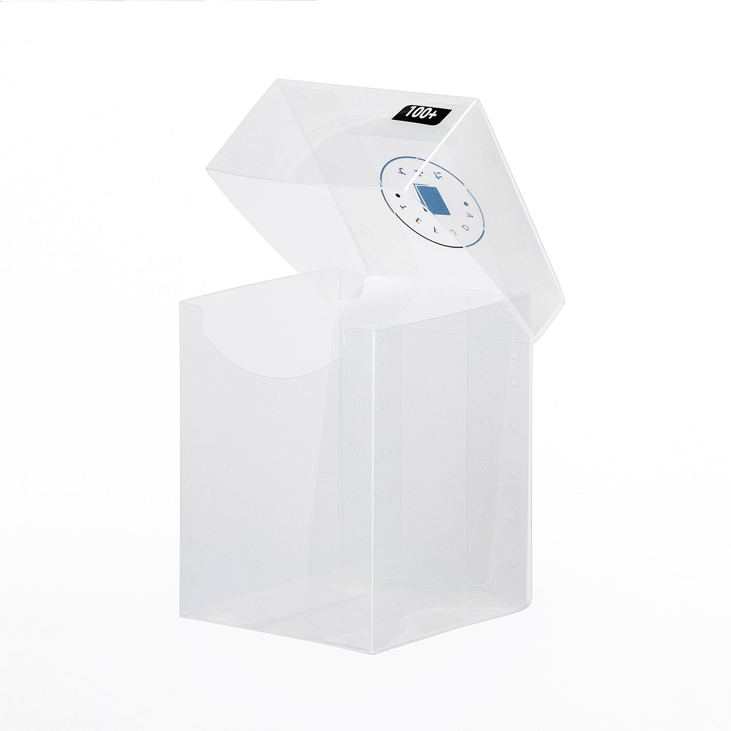 Tefuda 100-Card Deck Box – Clear