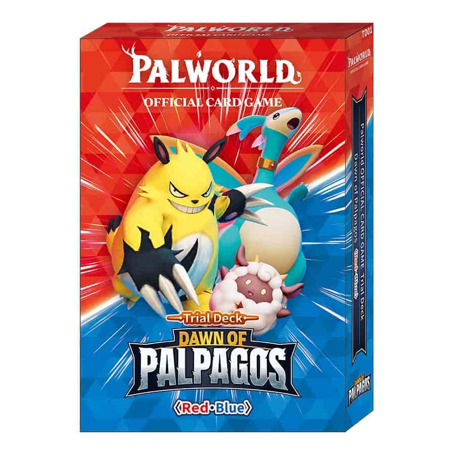 [EN] Palworld OCG Trial Deck: [POCGe-TD01] (Dawn of Palpagos Red ‧ Blue)