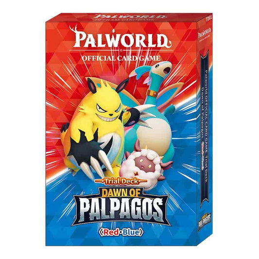 [EN] Palworld OCG Trial Deck: [POCGe-TD01] (Dawn of Palpagos Red ‧ Blue)
