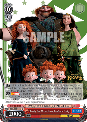 Family That Merida Loves, DunBroch Family PXR/S94-E052