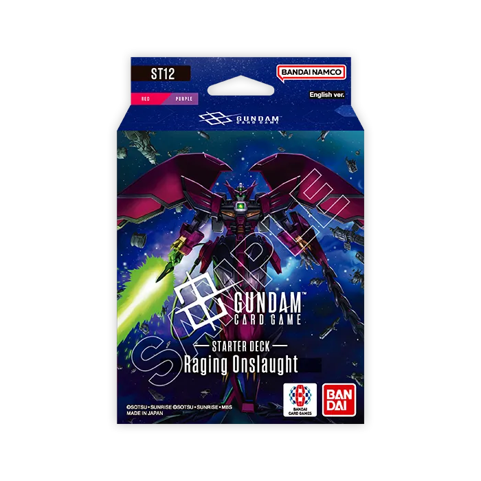 [JP] Gundam Card Game Raging Onslaught [ST12]