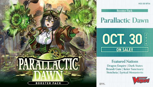 [EN] Cardfight!! Vanguard VG-DZ-BT16: Parallactic Dawn Booster Box Pre-Order