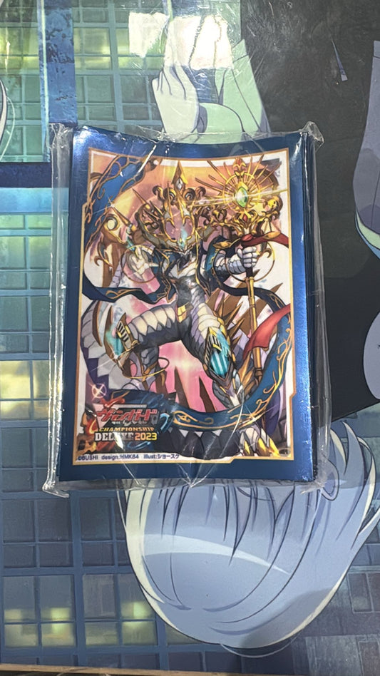 All Cardfight Vanguard Instock Supplies Light Dragon Deity of Honors Amartinoa, Cardfight Vanguard Deluxe Championship 2023 Mini Sleeves