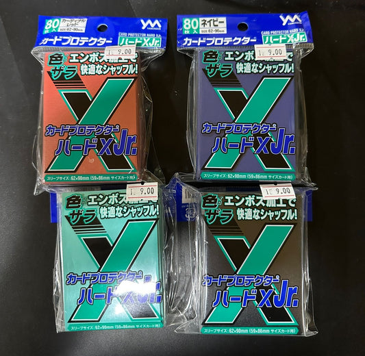 Yanoman Card Protector HardXJr Japanese Size Series ( Card Sleeve ) x 80 Set