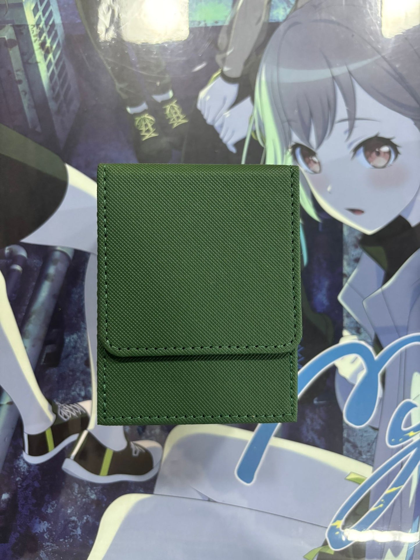 PU Leather Deck Case Storage Box 100+ Cards Holder