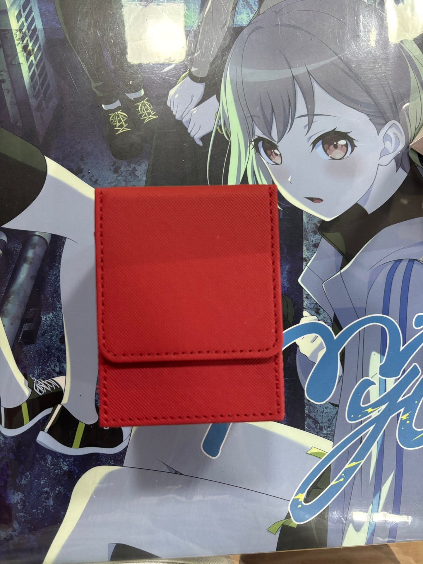 PU Leather Deck Case Storage Box 100+ Cards Holder