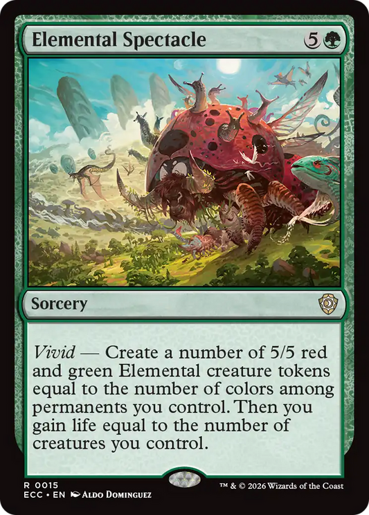 Elemental Spectacle [Lorwyn Eclipsed Commander]