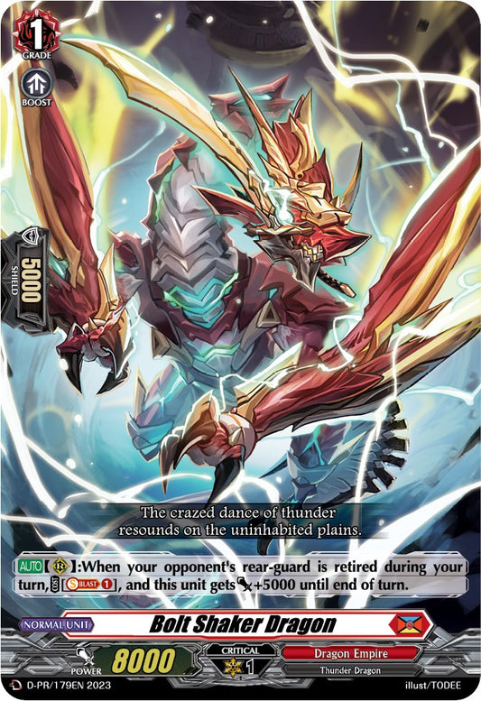 Bolt Shaker Dragon (D-PR/179EN) [D Promo Cards]