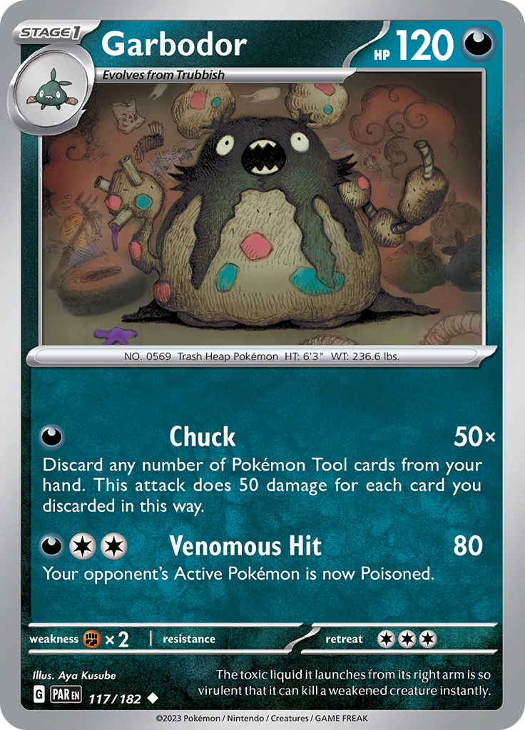 Garbodor (117/182) [Scarlet & Violet: Paradox Rift]