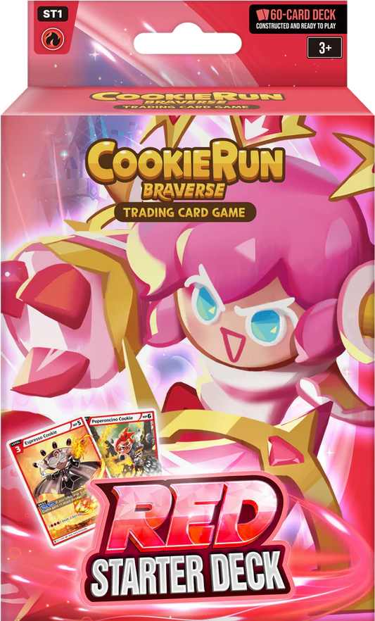 CookieRun Braverse TCG - Brave Beginning Starter Deck-Red