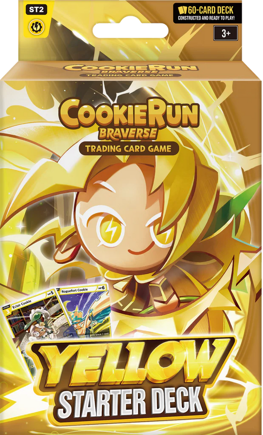 CookieRun Braverse TCG - Brave Beginning Starter Deck-Yellow