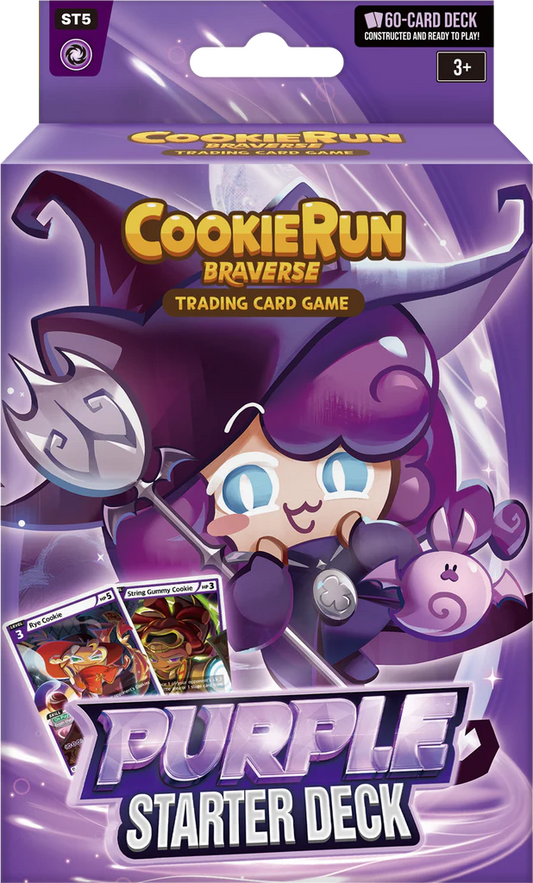 CookieRun Braverse TCG - Brave Beginning Starter Deck-Purple