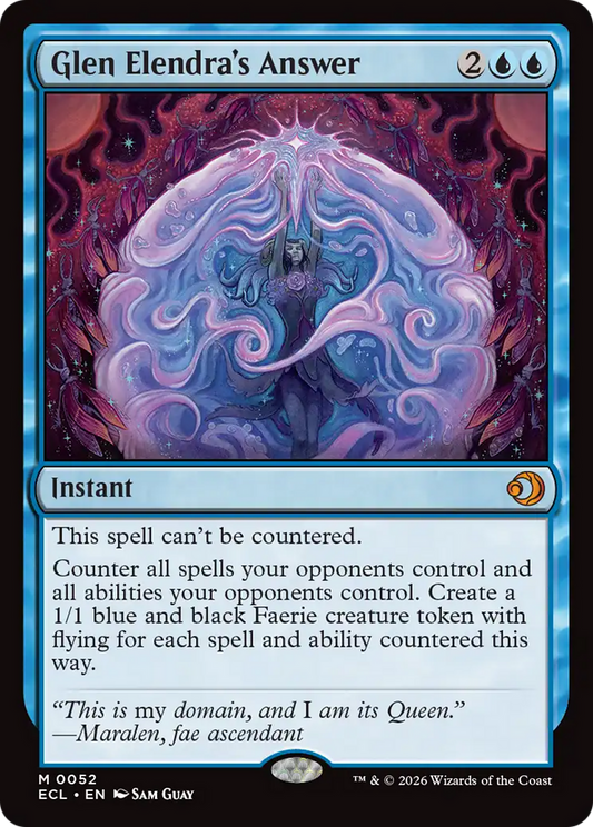 Glen Elendra's Answer [Lorwyn Eclipsed]
