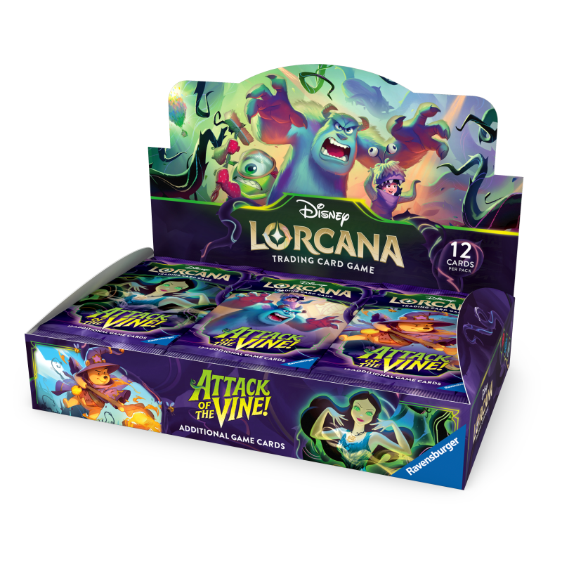 Disney Lorcana TCG: Attack Of The Vine! Booster Box Pre-Order