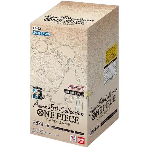 ONE PIECE CARD GAME - [OP-EB02] 25th ANNIVERSARY EB-02