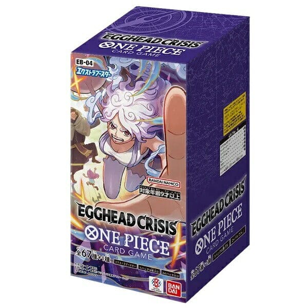 ONE PIECE CARD GAME - [EB04] Egghead Crisis JAPANESE BOOSTER BOX