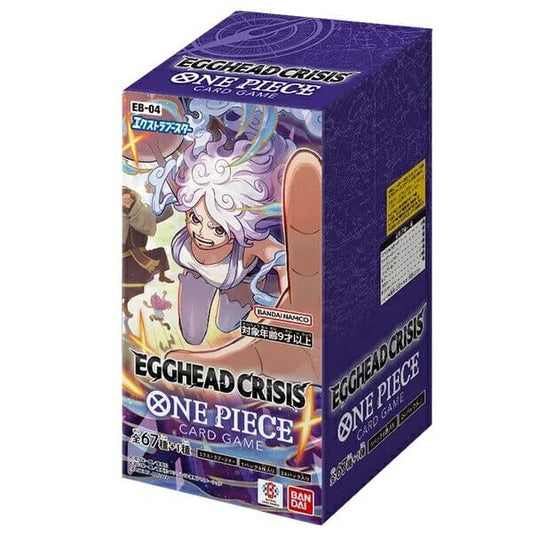 ONE PIECE CARD GAME - [EB04] Egghead Crisis JAPANESE BOOSTER BOX