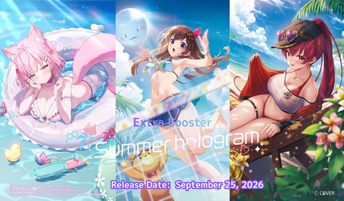 [EN] Hololive HOCG: Extra Booster Summer Hologram (hEB01e) Booster Box Pre-Order