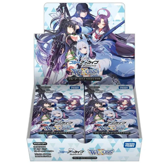 [JP]  Wixoss Booster Pack Blue Archive SELECTOR [WX25-CP1] BOX