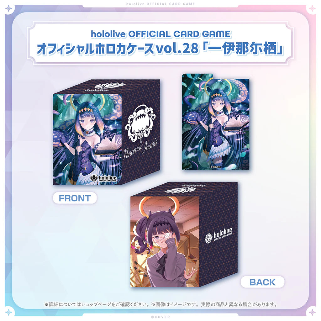 hololive OFFICIAL CARD GAME Official Holo Card Case Vol.28 "Ninomae Ina`nis"