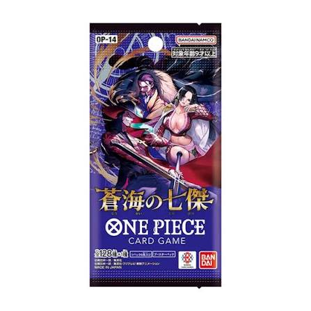 ONE PIECE CARD GAME - [OP14] The Azure Sea's Seven JAPANESE BOOSTER PACK