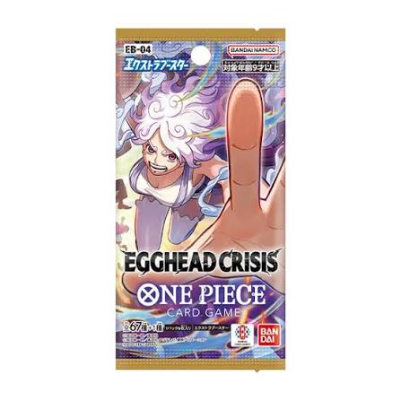 ONE PIECE CARD GAME - [EB04] Egghead Crisis JAPANESE BOOSTER PACK