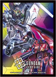 [JP] Gundam Card Game Official Card Sleeves 2 (Nu Gundam and Sazabi)