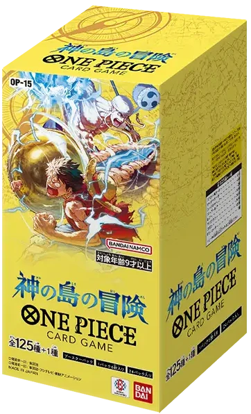 ONE PIECE CARD GAME - [OP-15] Adventure on KAMI’s Island JAPANESE BOOSTER BOX