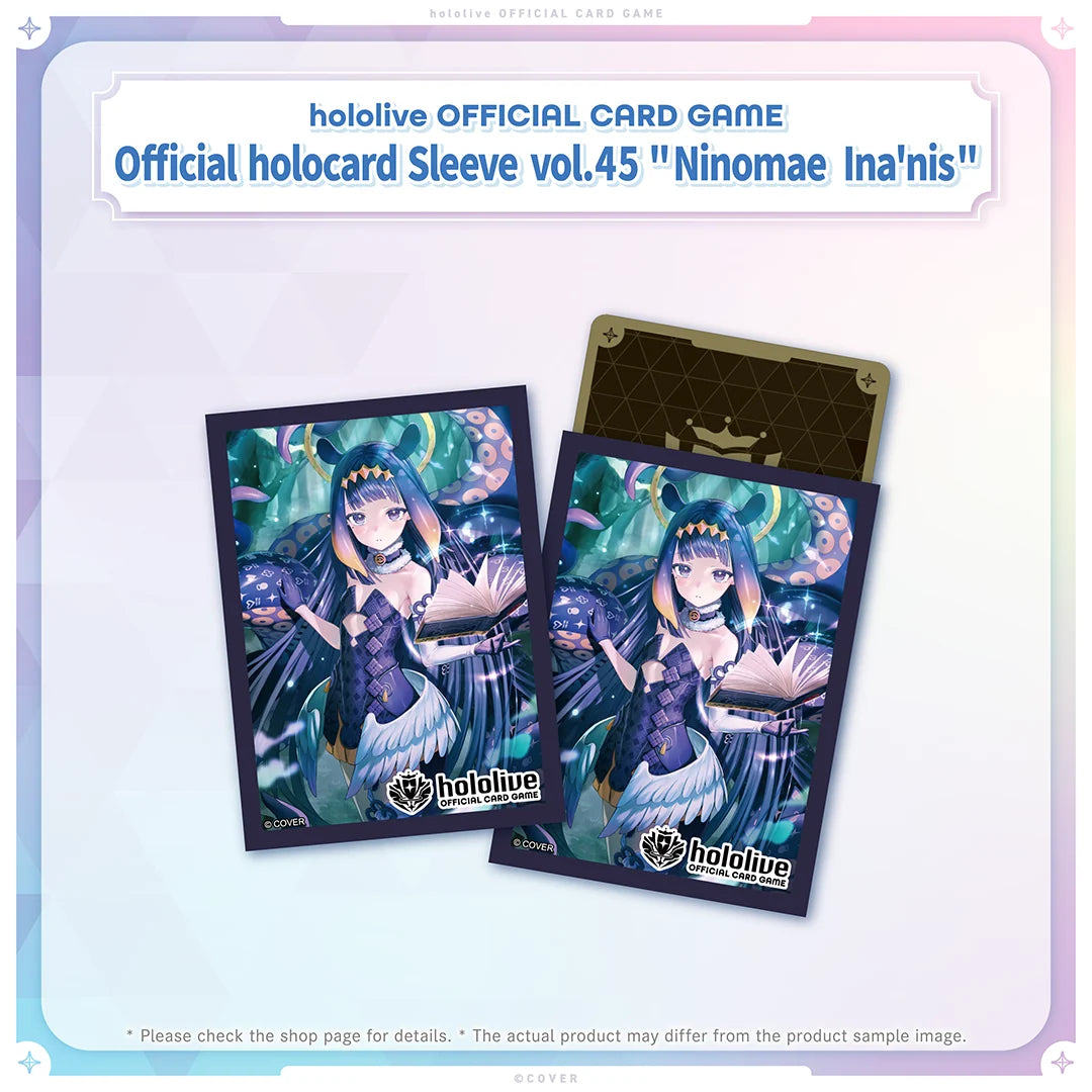 Hololive OFFICIAL CARD GAME Official Holoca Sleeve Vol.46 [Ninomae Ina'nis]