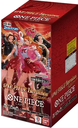 ONE PIECE CARD GAME - [EB03] Heroines Edition JAPANESE EXTRA BOOSTER BOX