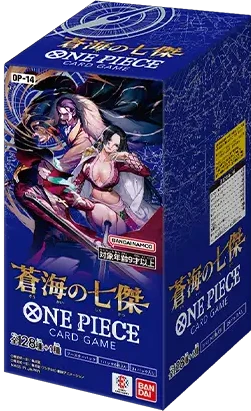 ONE PIECE CARD GAME - [OP14] The Azure Sea's Seven JAPANESE BOOSTER BOX