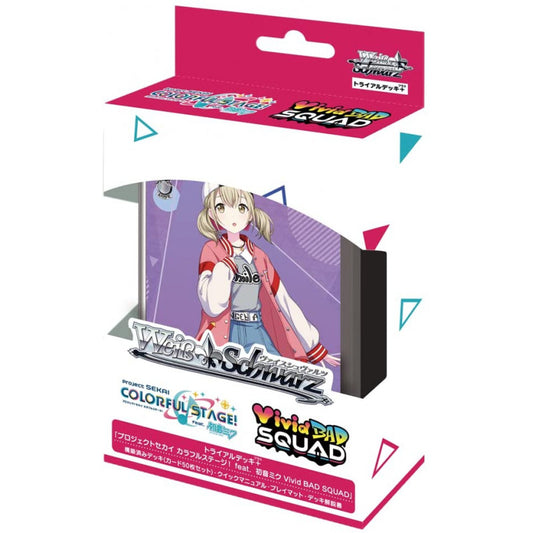 [JP] Weiss Schwarz Project Sekai Colorful Stage! feat. Hatsune Miku Vivid Bad Squad TD